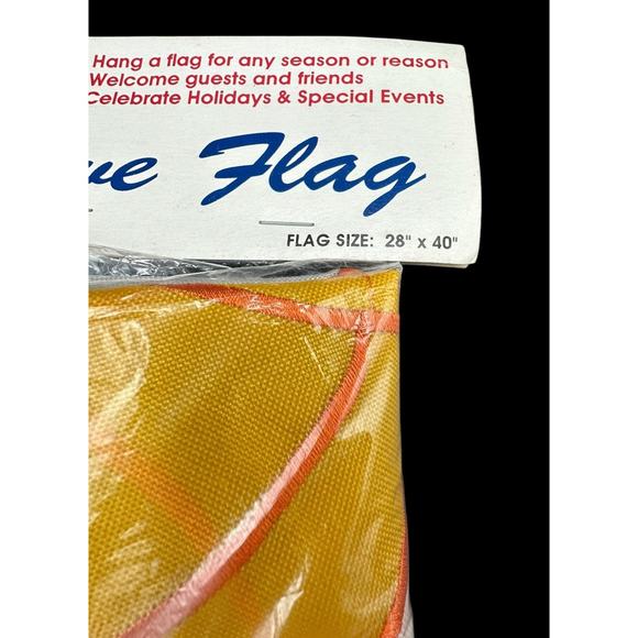 Vtg Artistic Flags PINEAPPLE Decor 28”x40” Garden Summer Day Tropical Yard Party - Picture 5 of 12